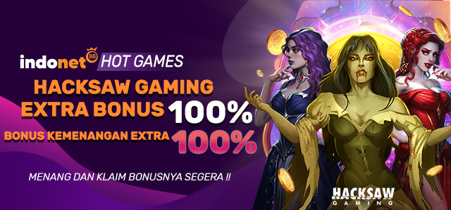 HACKSAW GAMING EXTRA BONUS 100%