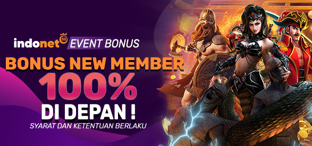 BONUS NEW MEMBER 100% DI DEPAN